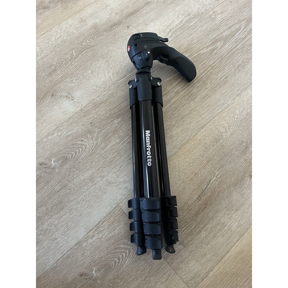 Manfrotto MKCOMPACTACN-BK Compact Action Aluminium Tripod with Hybrid Head